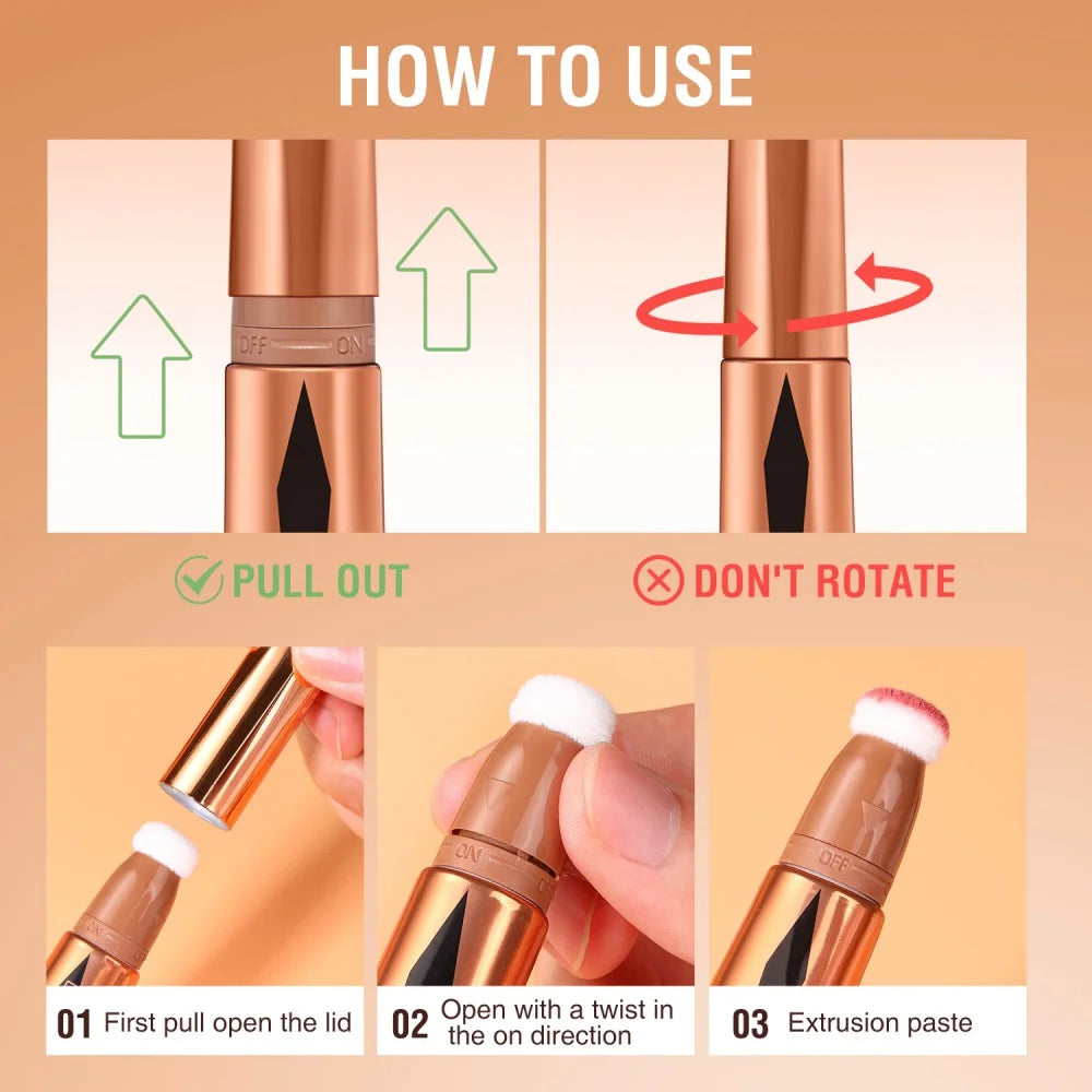 Glow Glam Beauty Wand Easy Face Makeup